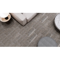 TRAV VEINCUT - 12X24, SILVER SILVER, CHISELLED